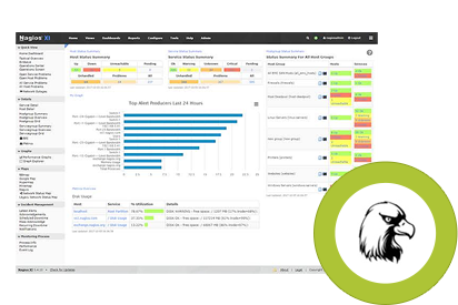 contact web hosting company monitoring